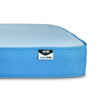 An Image of Jay-Be Simply Kids Foam Free Waterproof Spring Mattress - European 3ft Single (90 x 200 cm)