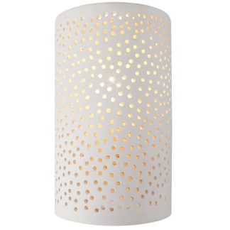 An Image of Pinche Ceramic Cylinder Wall Light