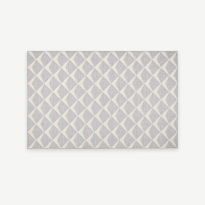 9a68f9fd54a7768e9d6278c470885424be69adadc367378eb33f898108904f4a-1.png An Image of Asbury Indoor/Outdoor Rug, Large 160 x 230cm, Grey