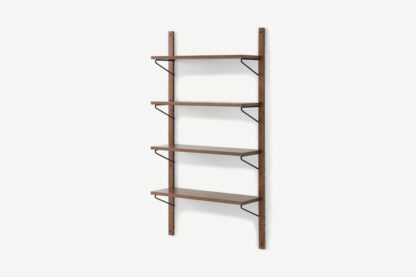 An Image of Jory Modular Shelves, Walnut