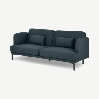 An Image of Herman Click Clack Sofa Bed, Aegean Blue