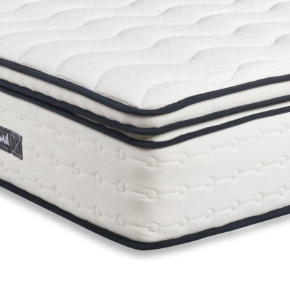 An Image of SleepSoul Space 2000 Pocket Spring Pillowtop Mattress - 3ft Single (90 x 190 cm)