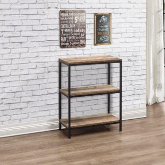 An Image of Urban Rustic 3 Tier Bookcase