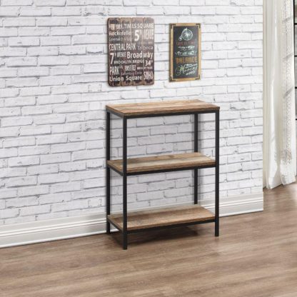 An Image of Urban Rustic 3 Tier Bookcase