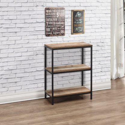 a02030ed6a8b9114b61c08e2fd6e3b97a58e1865fc79e9aa76a793e6025493f6.jpg An Image of Urban Rustic 3 Tier Bookcase