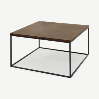 An Image of Deme Coffee Table, Rust Effect
