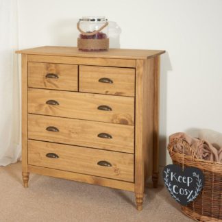 An Image of Pembroke Pine 3+2 Drawer Chest