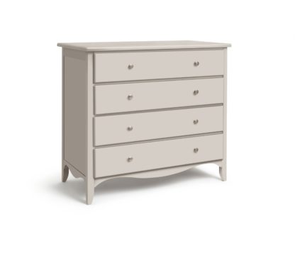 An Image of Habitat Margot 4 Drawer Chest - Grey