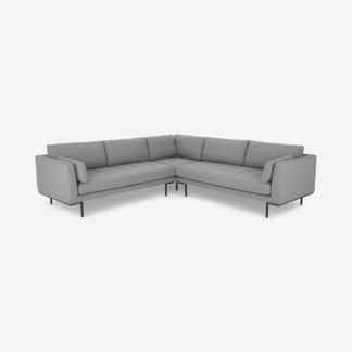 An Image of Harlow Corner Sofa, Mountain Grey
