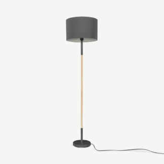 An Image of Kyle Floor Lamp, Charcoal