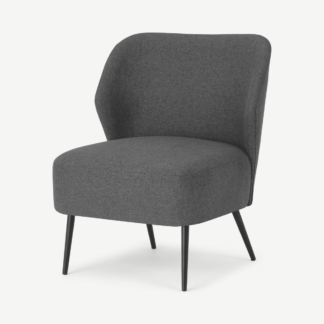 An Image of Topeka Accent Armchair, Marl Grey
