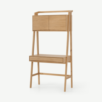 An Image of Wingrove Storage Desk, French Oak