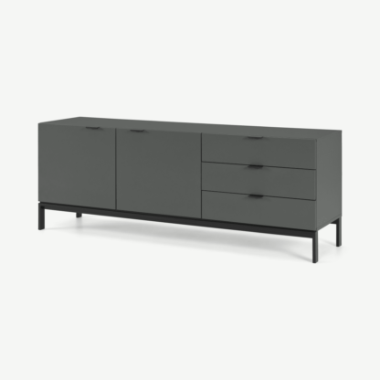 b4f385f495ce3281fc813ee27a2c0cb1ac1c721e3be8a0e5cfafe9a2d873268e-1.png An Image of Marcell Wide Sideboard, Grey