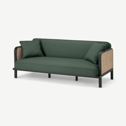 An Image of Toriko Click Clack Sofa Bed, Cedar Green