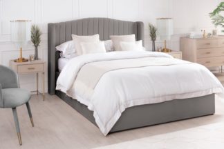 An Image of Harrison Storage Bed - Dove Grey