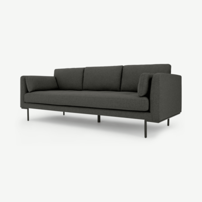 An Image of Harlow 3 Seater Sofa, Hudson Grey