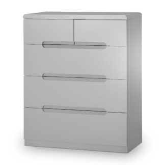 An Image of Manhattan Grey 3 + 2 Drawer Chest