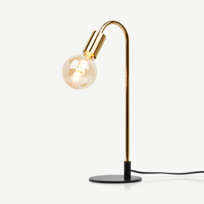 An Image of Octavia Table Lamp, Brass