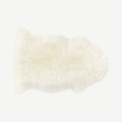 An Image of Helgar Sheepskin 60 x 90cm, Ivory