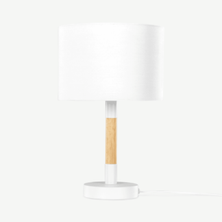An Image of Kyle Table Lamp, White
