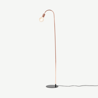 An Image of Octavia Floor Lamp, Copper