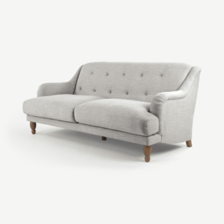 An Image of Ariana 3 Seater Sofa, Chic Grey