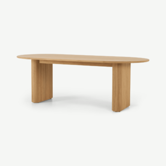 An Image of Tambo 8 Seat Dining Table, Oak