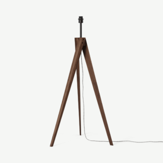 An Image of Madison Floor Lamp Base, Walnut