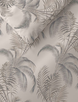 An Image of M&S Pure Cotton Palm Bedding Set