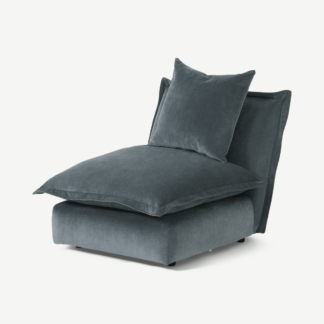 An Image of Fernsby Armless Modular Chair, Atlantic Chenille
