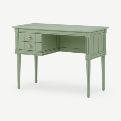 An Image of Bourbon Vintage Compact Desk, Sage Green