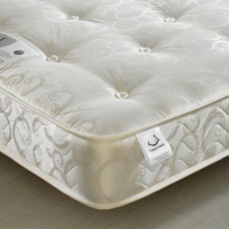 An Image of Gold Tufted Orthopaedic Spring Mattress - 4ft6 Double (135 x 190 cm)