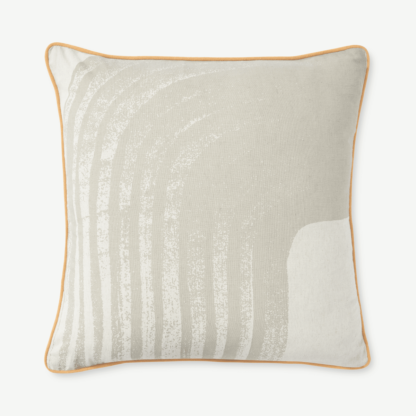 An Image of Maali Linen Blend Cushion 55 x 55cm, Natural