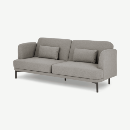 An Image of Herman Click Clack Sofa Bed, Manhattan Grey