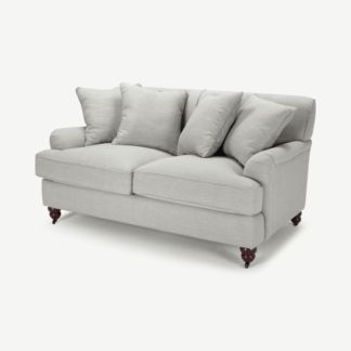 An Image of Orson 2 Seater Sofa, Scatterback, Chic Grey