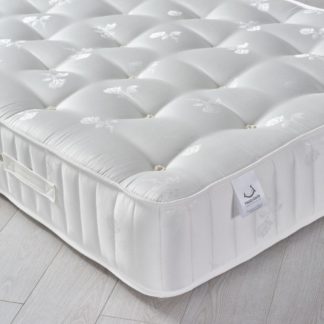 An Image of Signature Crystal 3000 Pocket Sprung Orthopaedic Natural Fillings Mattress - 4ft6 Double (135 x 190 cm)