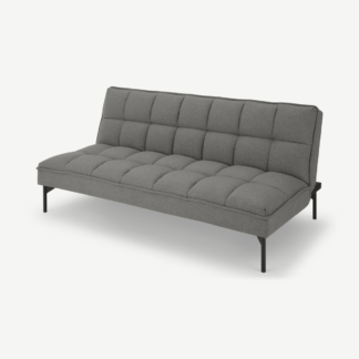 An Image of Hallie Click Clack Sofa Bed, Manhattan Grey