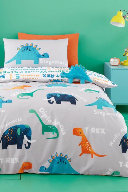An Image of D Is For Dino Single Duvet Set