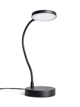An Image of Habitat Mopsa LED Desk Lamp - Black