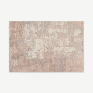 An Image of Genna Rug, Extra Large 200x300cm, Dusky Pink