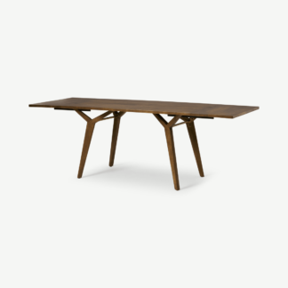 An Image of Yates 4-8 Seat Extending Dining Table, Mango Wood
