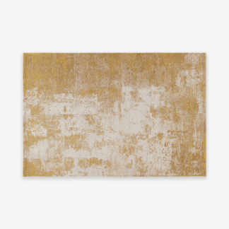 An Image of Genna Rug, Extra Large 200x300cm, Gold