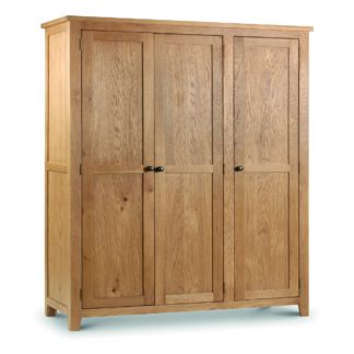 An Image of Marlborough Oak 3 Door Wardrobe