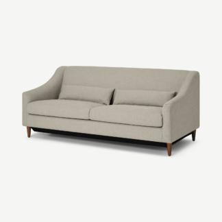 An Image of Herton 3 Seater Sofa Bed, Barley Weave