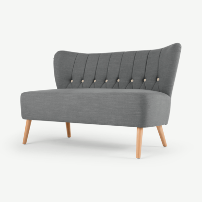 d6eda5629b7782a03b0b6629df220183d01e1daccd47fafc4aa5f196dbf17cc5-1.png An Image of Charley 2 Seater Sofa, Graphite Grey