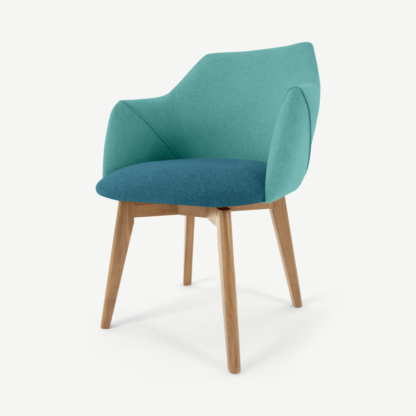 d708be9118b85961d3876dc72ad704c8b6ebc12aa3e7c787882fbc7abc7a185d-1.png An Image of Lule Office Chair, Mineral Blue and Emerald Green