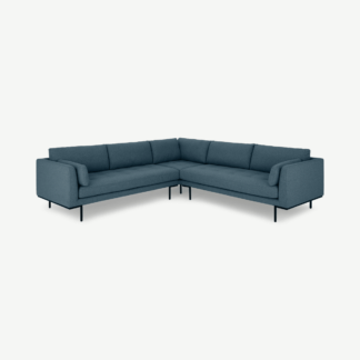An Image of Harlow Corner Sofa, Orleans Blue
