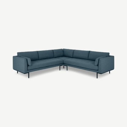 d820714eb0e9cd670e990cd3a06427799196587aee135913258bffbc673e1f68-1.png An Image of Harlow Corner Sofa, Orleans Blue