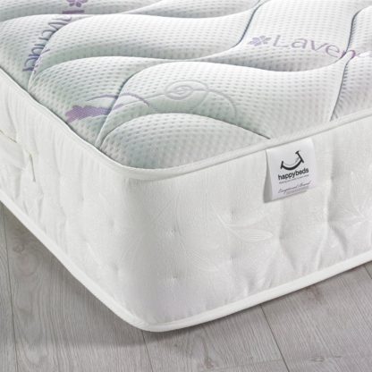 An Image of Lavender 3000 Pocket Sprung Memory Foam Mattress 2ft6 Small Single (75 x 190 cm)