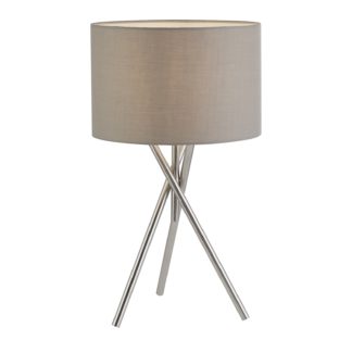 An Image of Bella Tripod Table Lamp - Grey